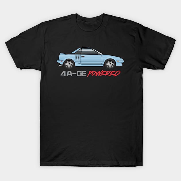 Powered-Blue T-Shirt by JRCustoms44